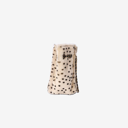Chanel Pony Hair Cheetah Printed CC Chain Bucket Bag in Beige Pony Hair with Gold Hardware (Contact to Enquire)