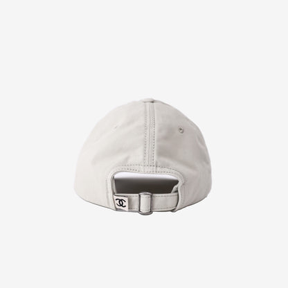 Chanel 26A Matthieu Blazy Cap in Beige Cotton