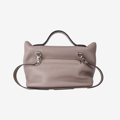 Hermès 24/24 Large Bag in Étain Togo/Swift Leather with Palladium Hardware