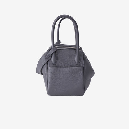 Hermès Lindy 26 in Gris Misty Clemence Leather with Palladium Hardware