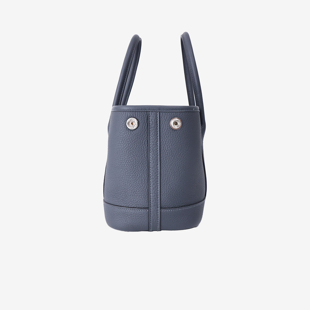 Hermès Neo Garden 23 in Gris Misty Togo Leather with Palladium Hardware