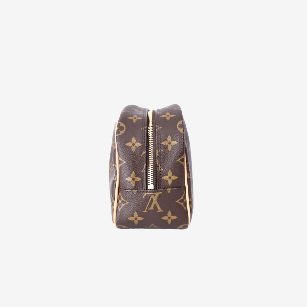 Louis Vuitton Toiletry Pouch 25 in Brown Monogram Coated Canvas