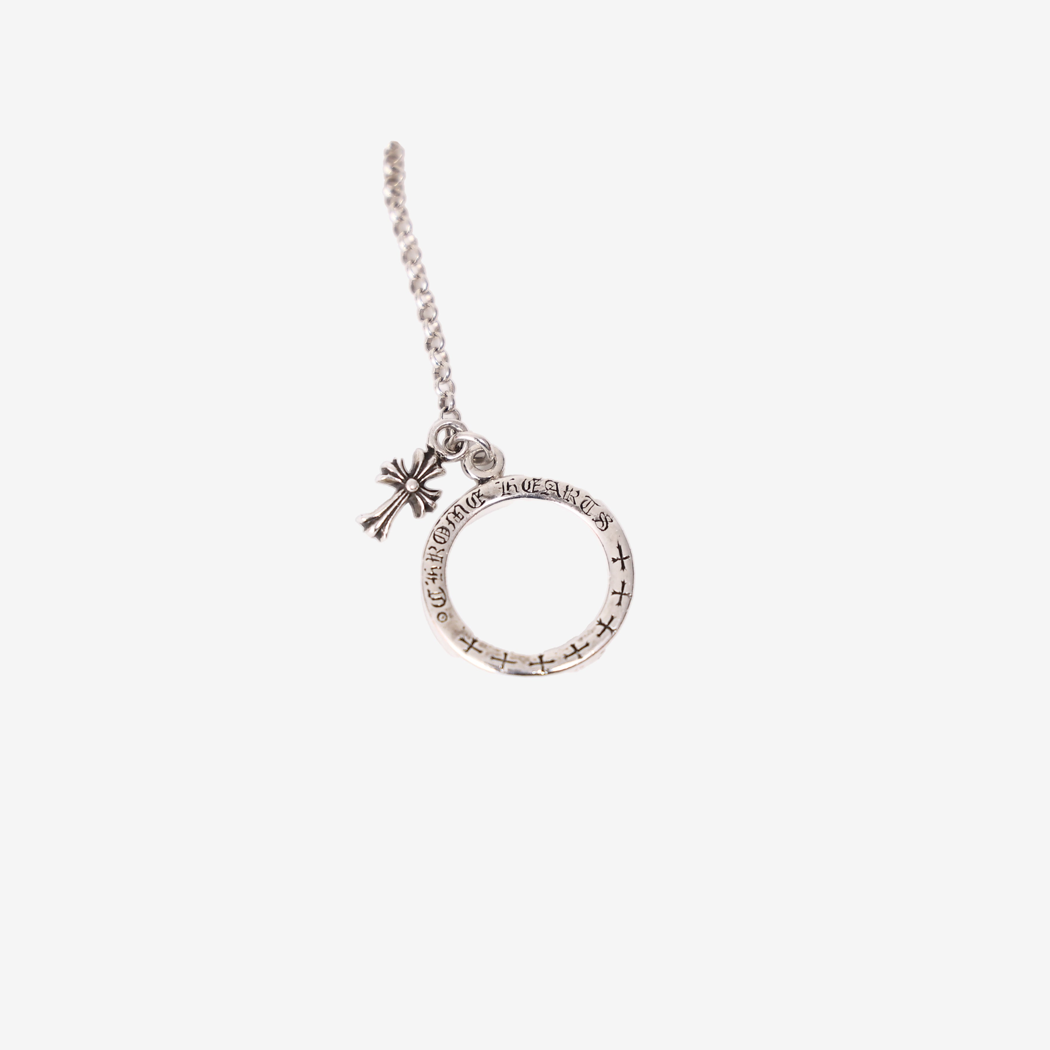 Chrome Hearts Baby Fat Bracelet Chain in 925 Sterling Silver front view