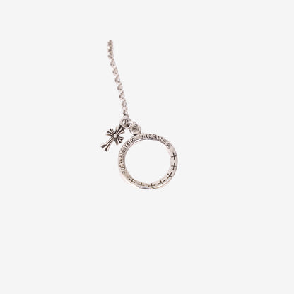 Chrome Hearts Baby Fat Bracelet Chain in 925 Sterling Silver front view