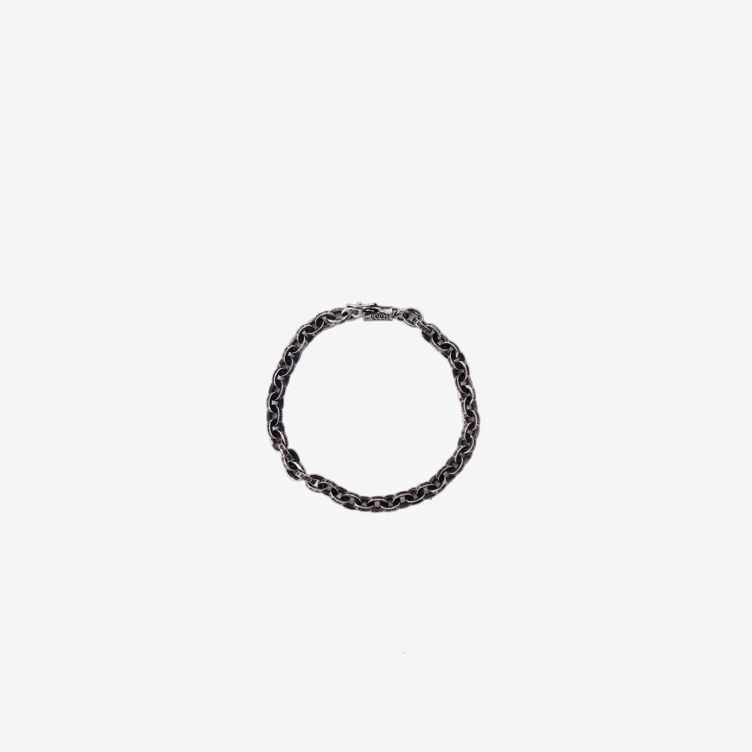 Chrome Hearts Paper Chain Bracelet in 925 Sterling Silver