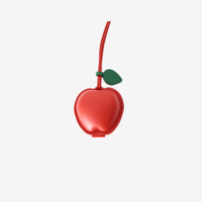Chanel Apple Mini Bag Charm in Red Lambskin with Gold Hardware