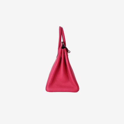 Hermès Birkin 25 in Rose Mexico Togo Leather with Palladium Hardware