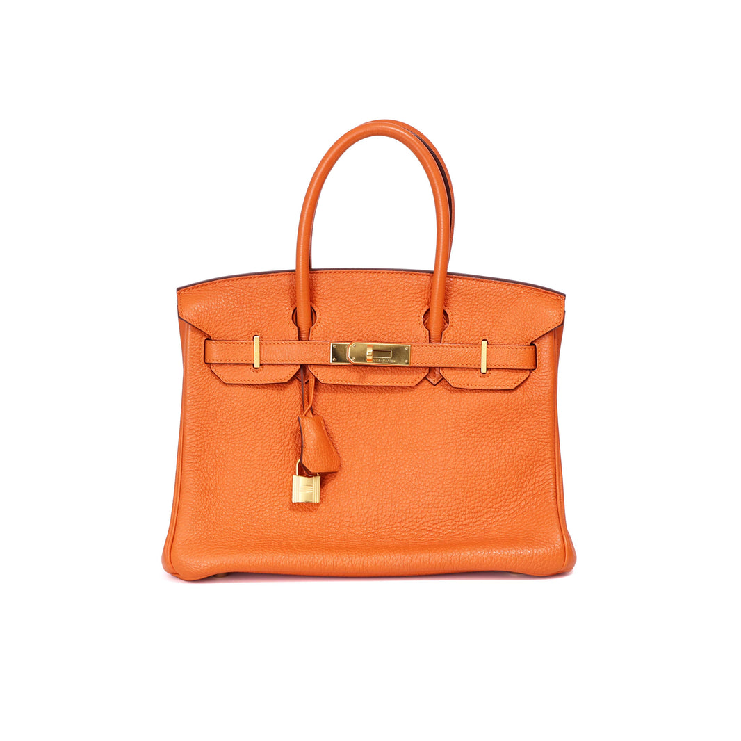 Hermès Birkin 25 in Orange Togo with Gold Hardware (Contact to Enquire)