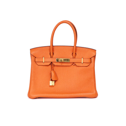 Hermès Birkin 25 in Orange Togo with Gold Hardware (Contact to Enquire)