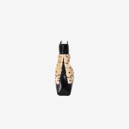 Chanel 31 Mini Tote in Leopard-Print Calf Hair with Lambskin Leather and Gold Hardware