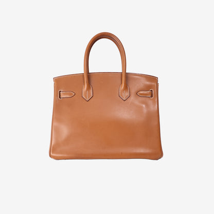 Hermès Birkin 30 in Gold Barenia Leather with Gold Hardware