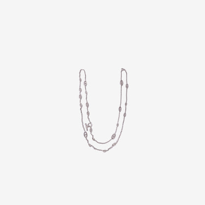 Hermès Farandole Necklace in Sterling Silver (160 cm)