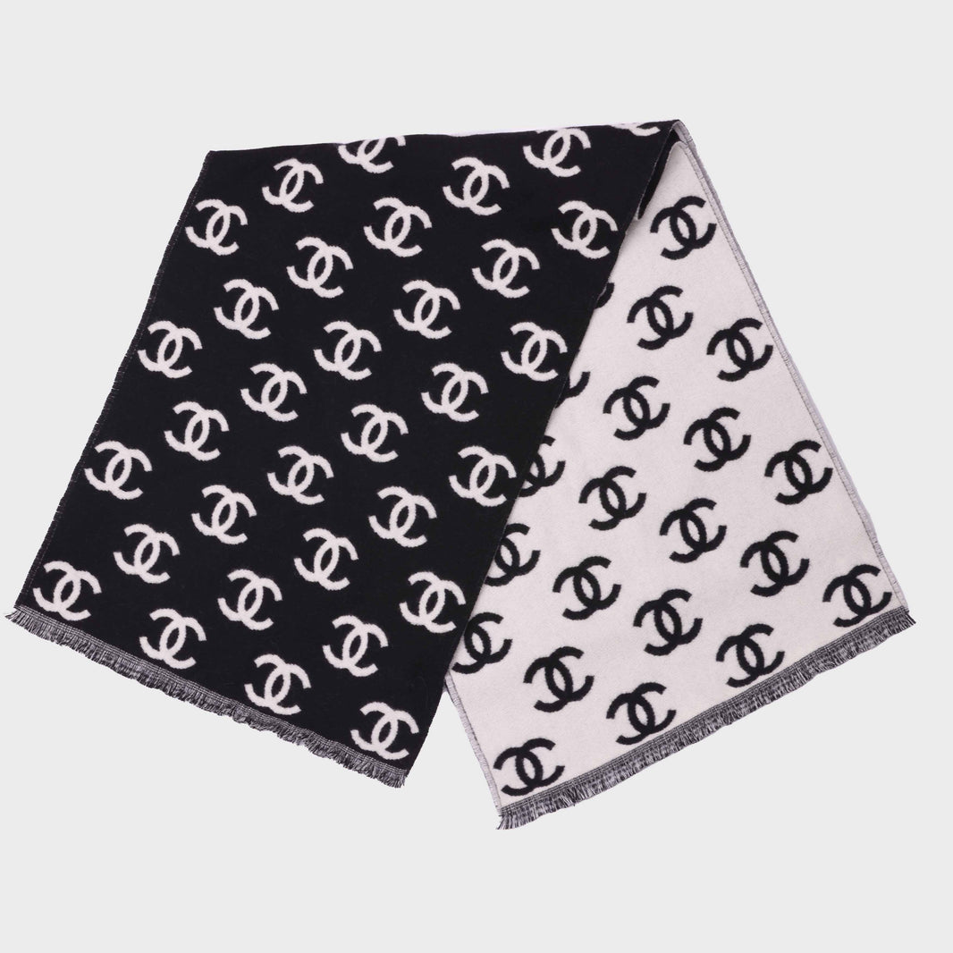 Chanel CC Logo Scarf