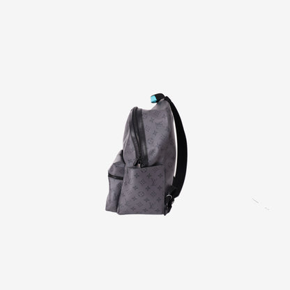 Louis Vuitton Discovery Backpack PM in Monogram Eclipse Coated Canvas side view