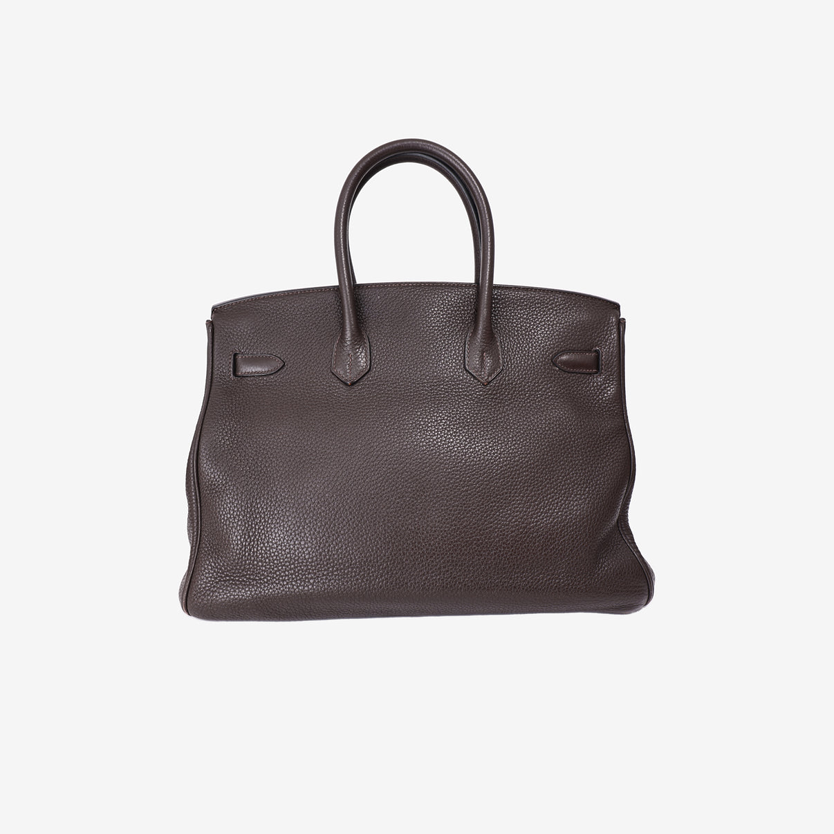 Hermès Birkin in Brown Togo Leather with Palladium Hardware back view