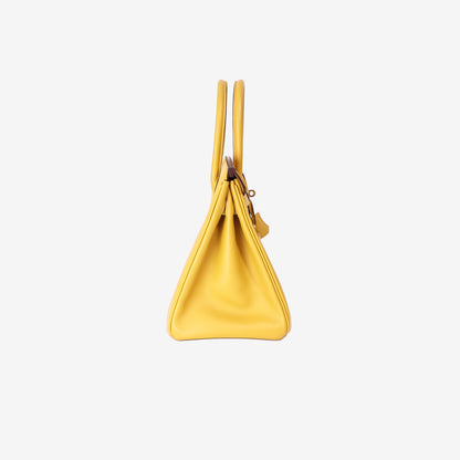 Hermès Birkin 30 in Yellow Epsom Leather with Gold Hardware