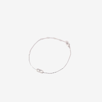 Messika Move Uno Bracelet in 18K White Gold with Diamonds