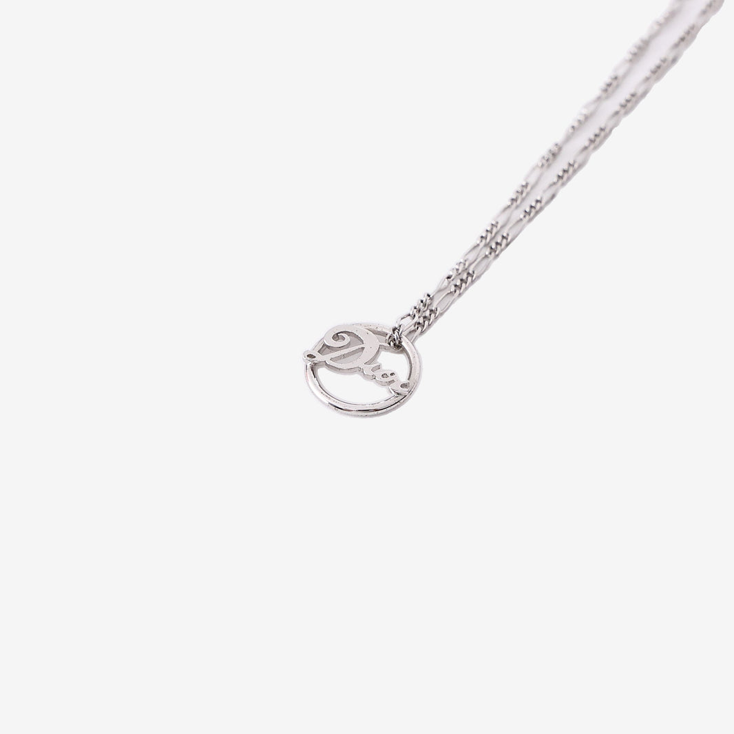 Dior Necklace in Silver-Tone Metal