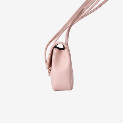 Chanel Preppy Mini Flap Bag by Matthieu Blazy in Pink Caviar Leather with Gold Hardware