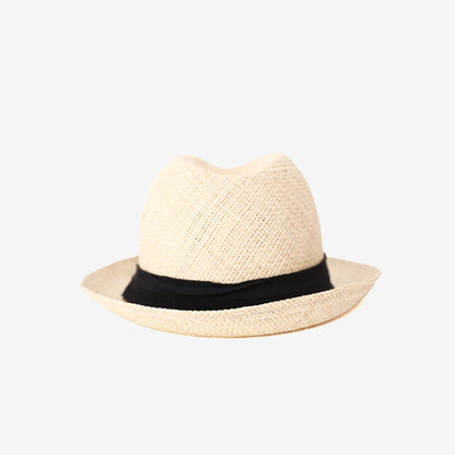 Lanvin Fedora Straw Hat in Beige (Size 57)