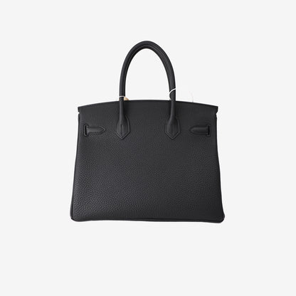Hermès Birkin 30 in Noir Togo Leather with Palladium-Plated Hardware