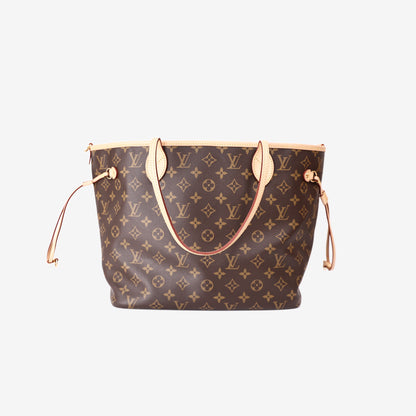 Louis Vuitton Neverfull Inside Out MM in Monogram Coated Canvas with Pink Detailing