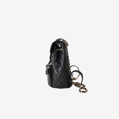 Chanel Backpack in Black Caviar Leather with Gold Hardware (Contact to Enquire)