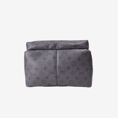 Louis Vuitton Discovery Backpack PM in Monogram Eclipse Coated Canvas bottom view