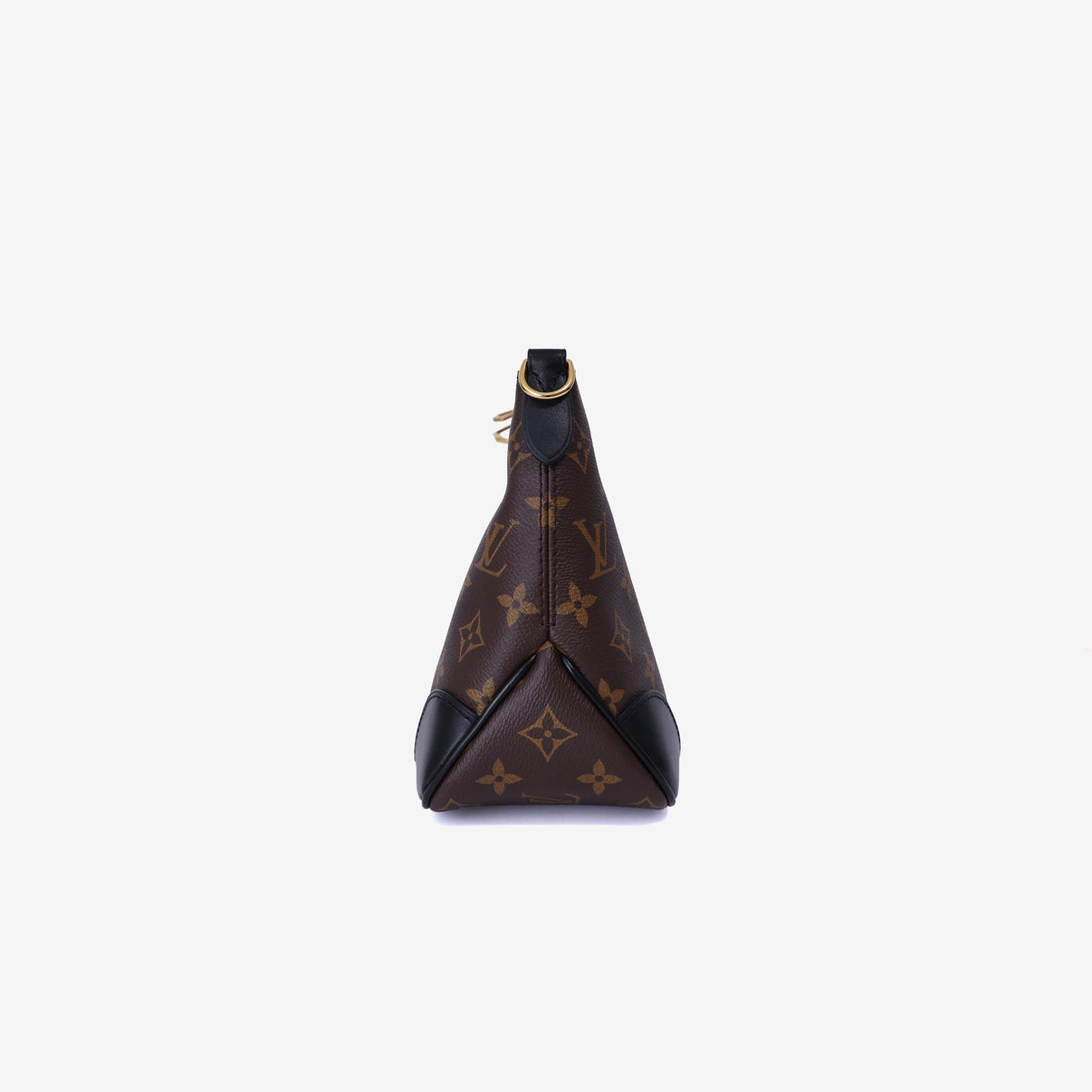 Louis Vuitton Boulogne PM Bag in Brown Monogram Canvas side view