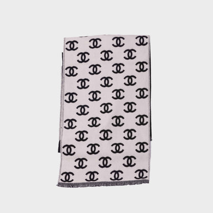 Chanel CC Logo Scarf