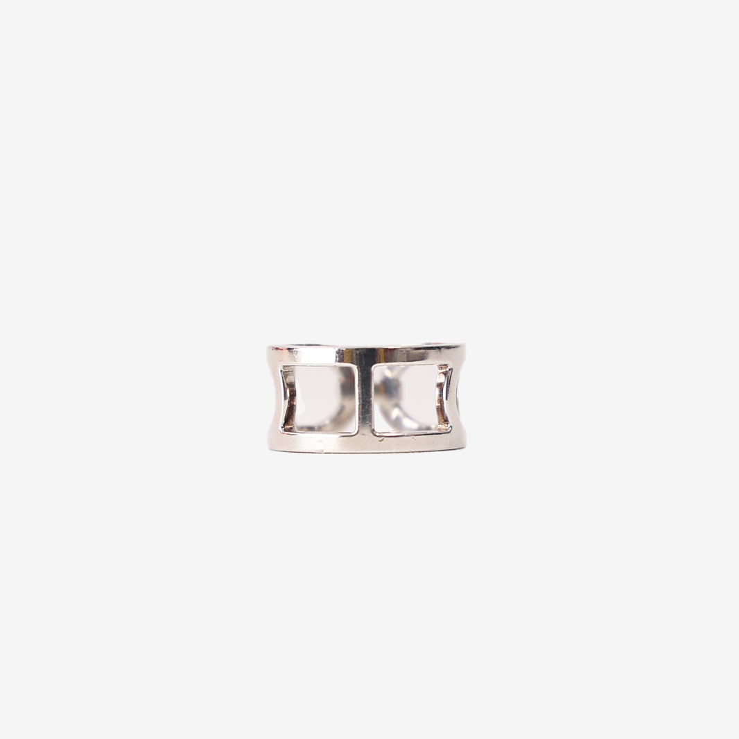 Hermès Ever Chaîne d’Ancre Ring in Sterling Silver
