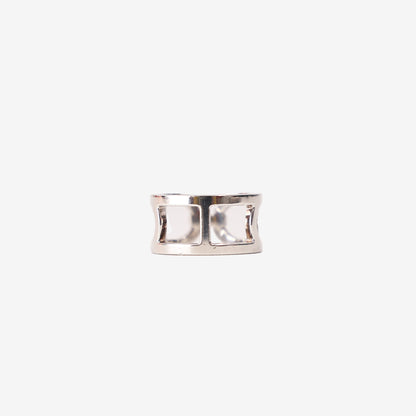 Hermès Ever Chaîne d’Ancre Ring in Sterling Silver