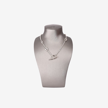 Hermès Farandole Long Necklace 80 in Sterling Silver