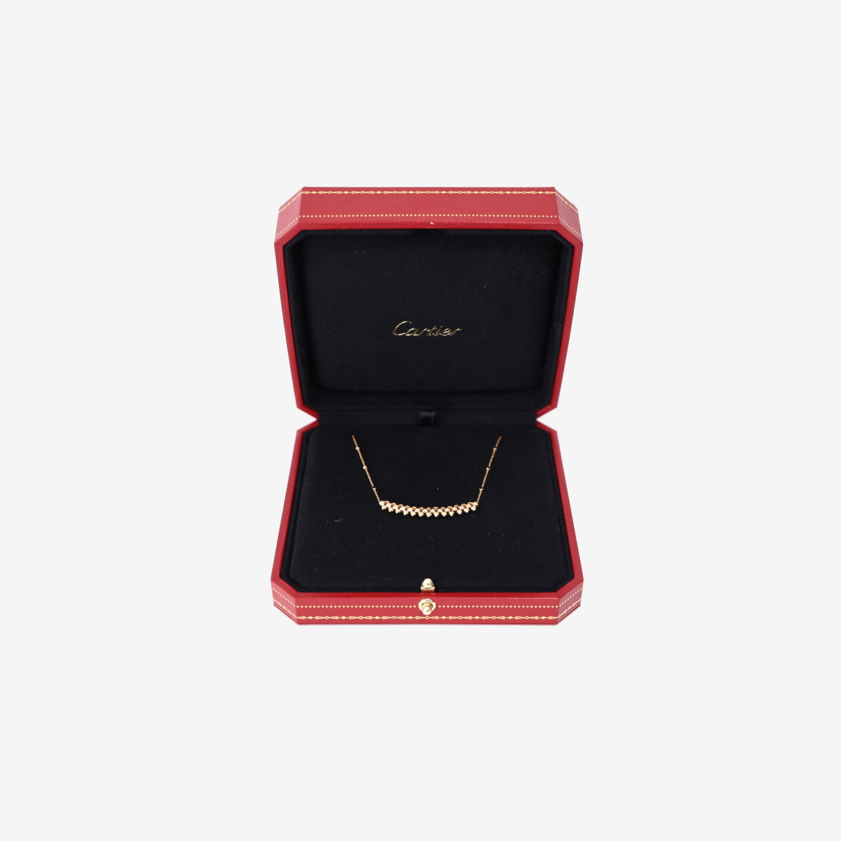 Cartier Clash de Cartier Medium Necklace in 18k Rose Gold front view