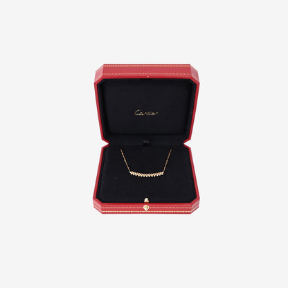 Cartier Clash de Cartier Medium Necklace in 18k Rose Gold front view