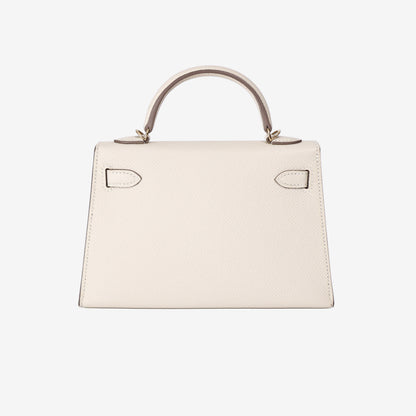 Hermès Mini Kelly in Craie Epsom Leather with Gold Hardware (Contact to Enquire)