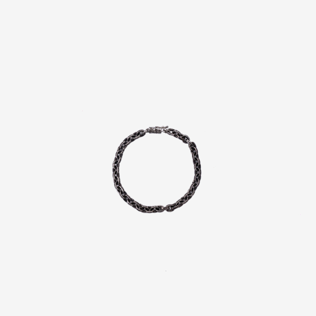 Chrome Hearts Paper Chain Bracelet in 925 Sterling Silver