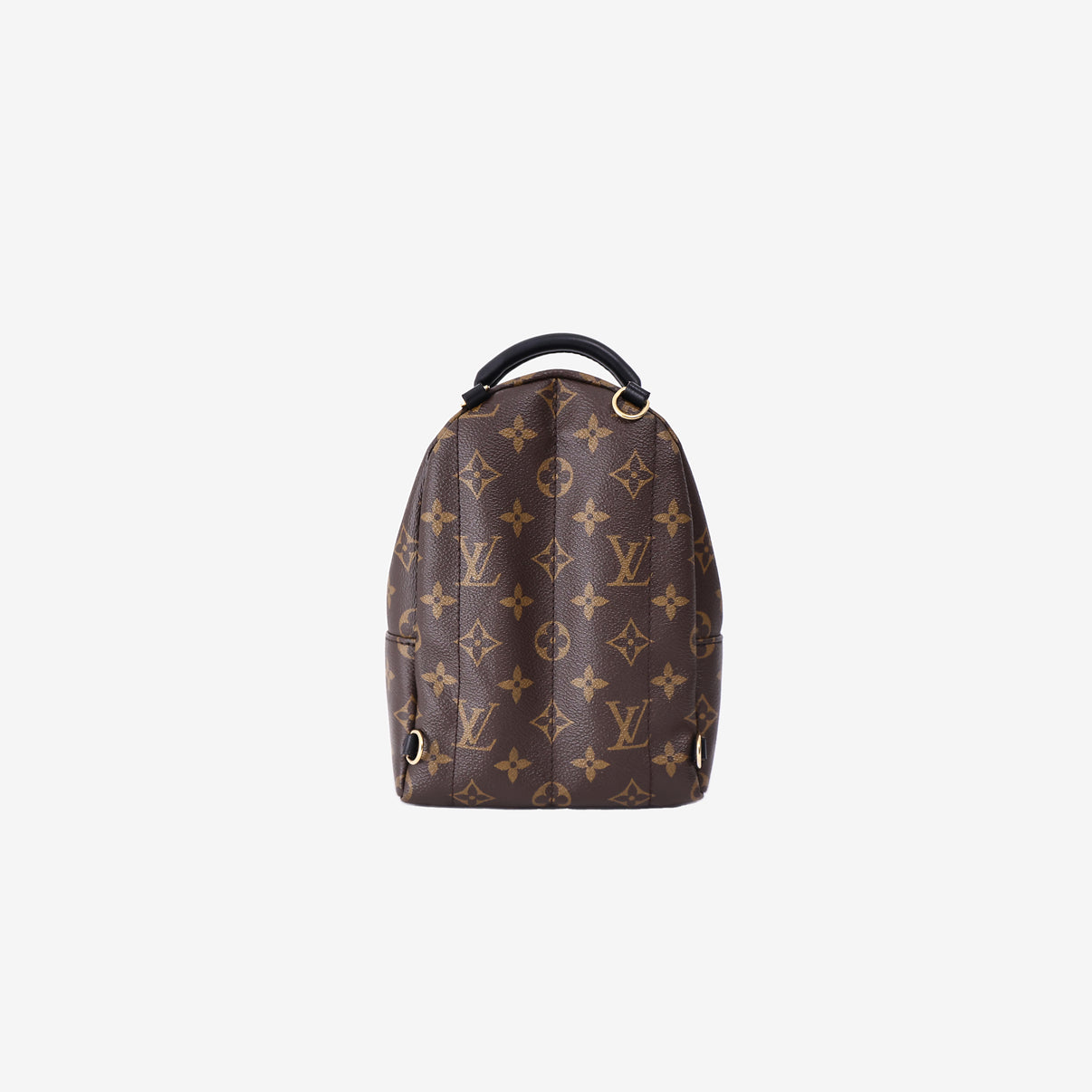 Louis Vuitton Palm Springs Mini Backpack in Brown Monogram Canvas with Gold Hardware