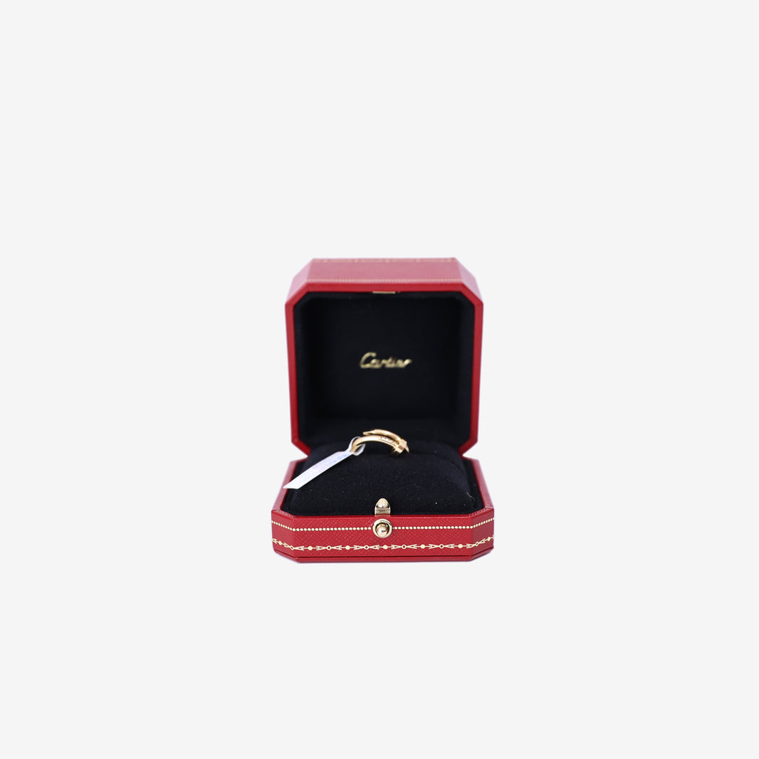 Cartier Juste un Clou Ring in 18K Yellow Gold front view