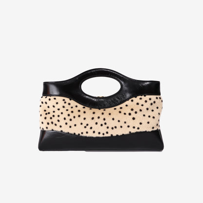 Chanel 26A Shopping Bag in Leopard-Print Calf Hair with Lambskin Leather and Gold Hardware