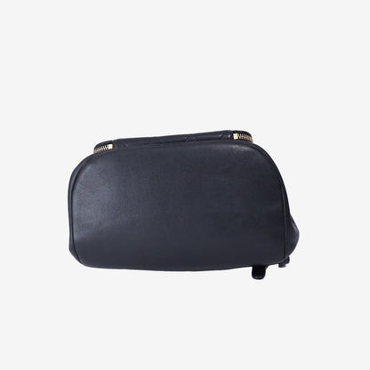 Chanel Business Affinity Backpack in Black Caviar Leather with Gold Hardware