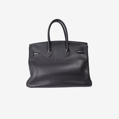 Hermès Birkin 35 in Noir Togo Leather with Palladium Hardware