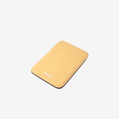 Hermès Chaine d’Ancre MagSafe Card Holder in Paille Swift Calfskin