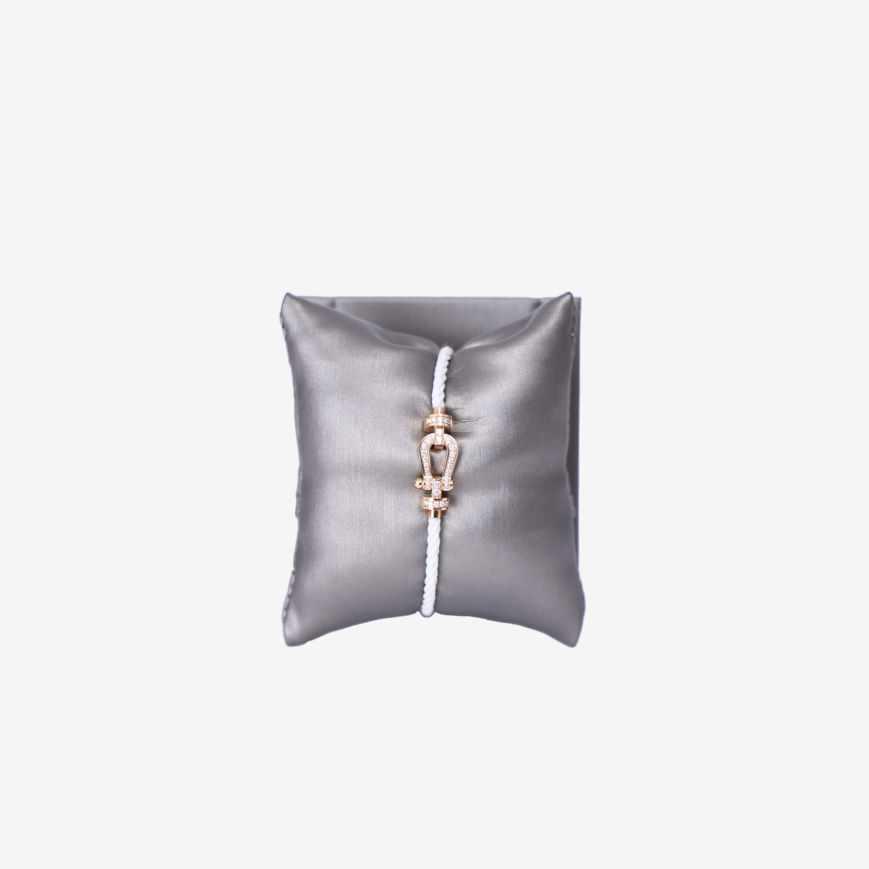 Fred Force 10 Bracelet in Rose Gold with Diamond front view