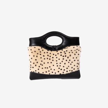 Chanel 31 Mini Tote in Leopard-Print Calf Hair with Lambskin Leather and Gold Hardware