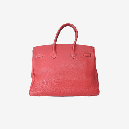 Hermès Birkin 35 in Red Togo Leather with Gold Hardware