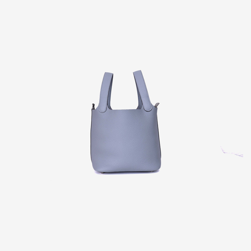 Hermes Picotin 18 in Gris Pantin Clemence Leather with Palladium Hardware (Contact to Enquire)