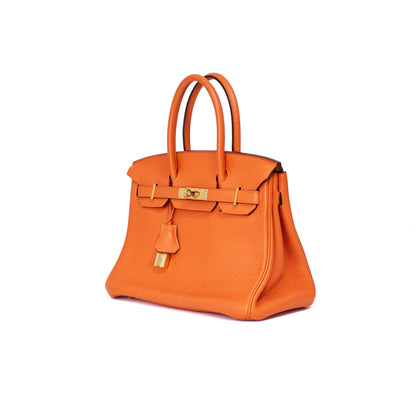Hermès Birkin 25 in Orange Togo with Gold Hardware (Contact to Enquire)