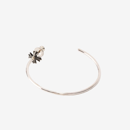 Chrome Hearts Hoop Earring Plus Post in Silver