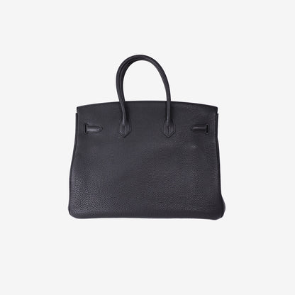 Hermès Birkin 35 in Noir Togo Leather with Palladium Hardware